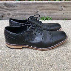 BAR III Oxford Shoes Parker Mens 11 M Black Lace Up Dress Sneakers Leather